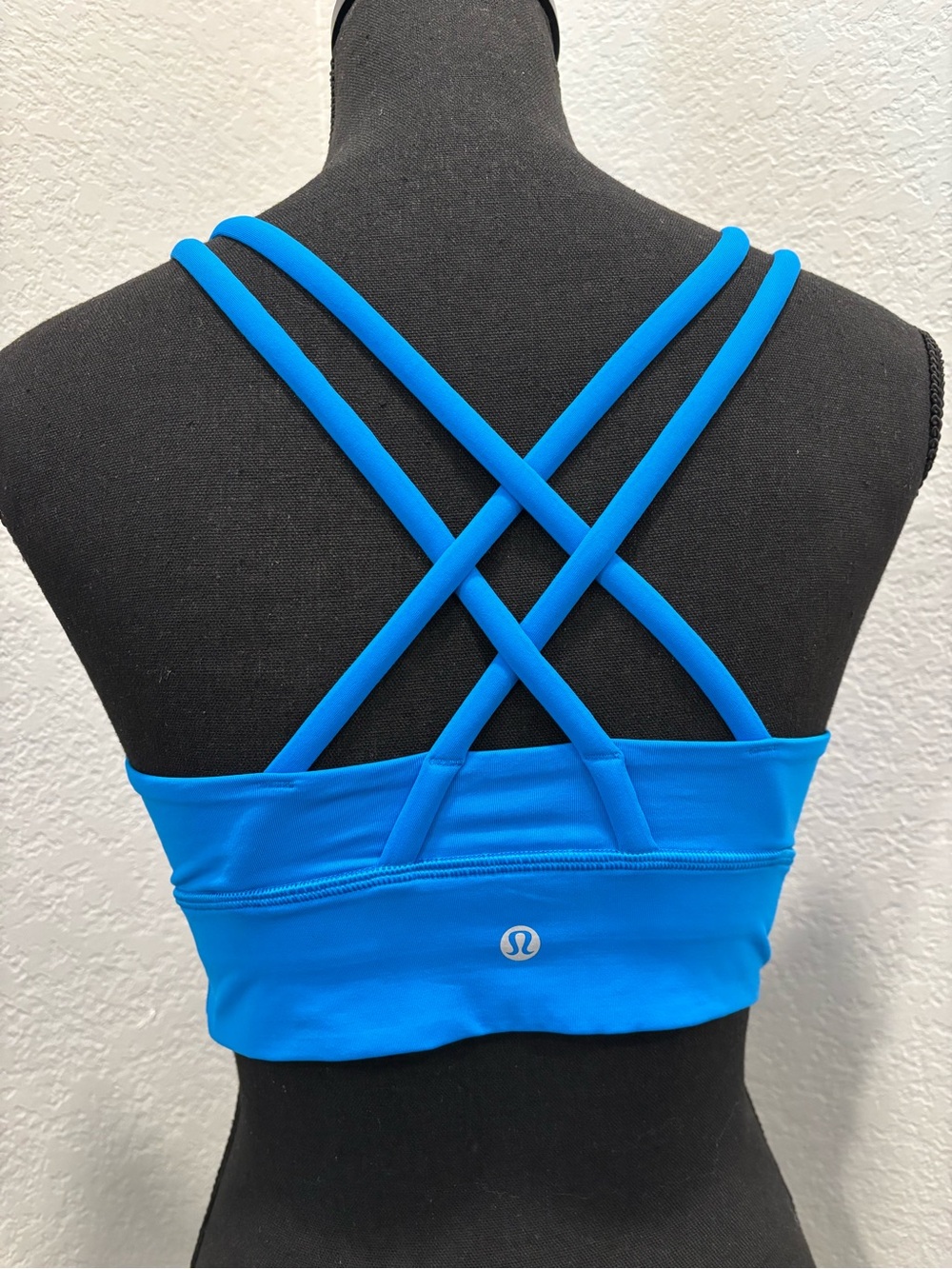 lululemon Energy Longline Bra Size 8 Poolside - Picture 3 of 3